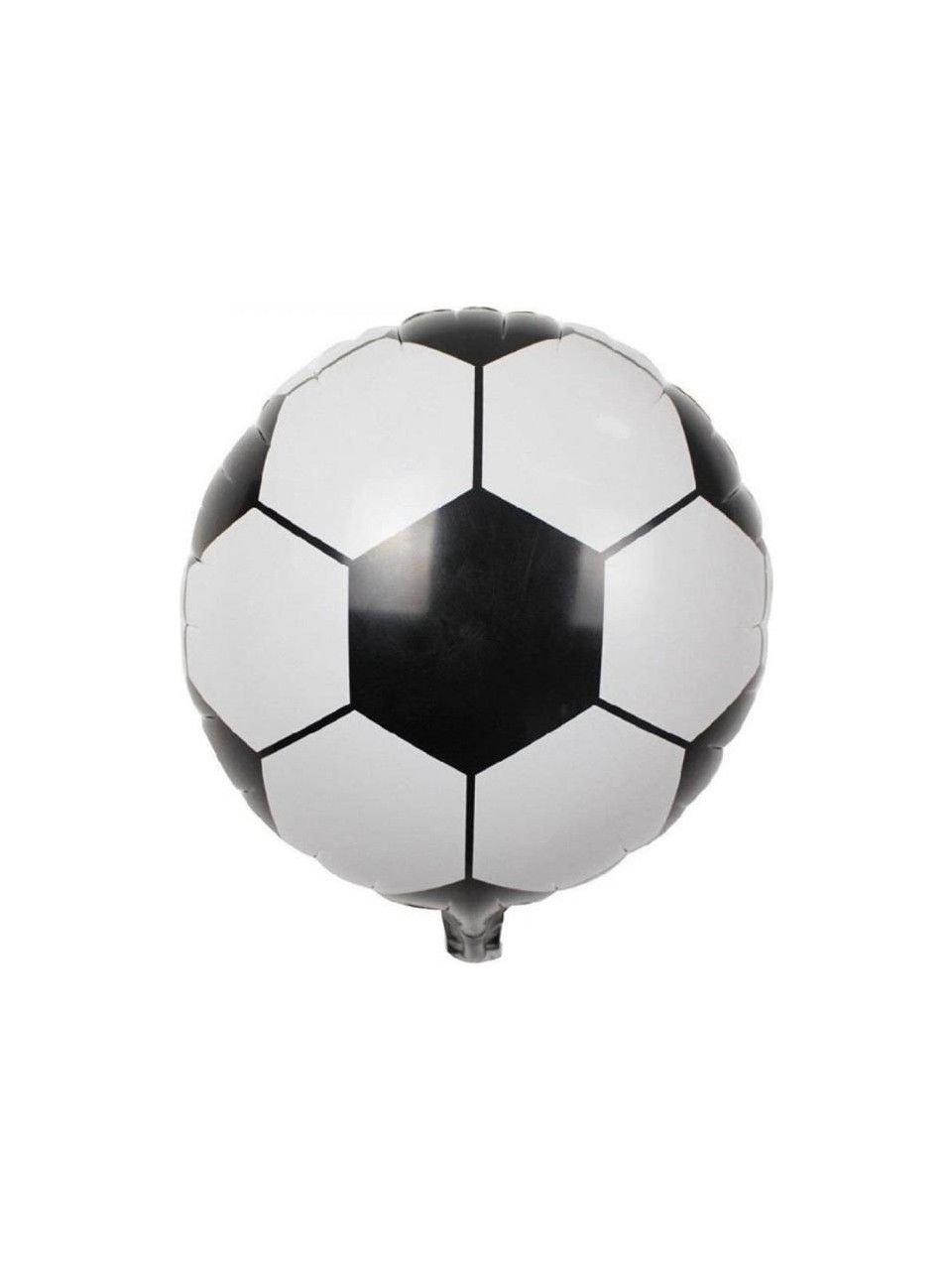 FUTBOL TOPU FOLYO BALON SİYAH-BEYAZ 18''