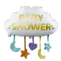 BABY SHOWER BULUT FOLYO BALON