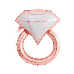 YÜZÜK FOLYO BALON ROSEGOLD 32İNÇ