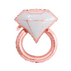 YÜZÜK FOLYO BALON ROSEGOLD 32İNÇ