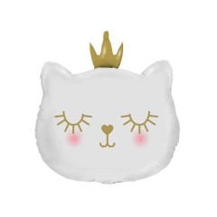 KEDİ FOLYO BALON BEYAZ 30İNÇ