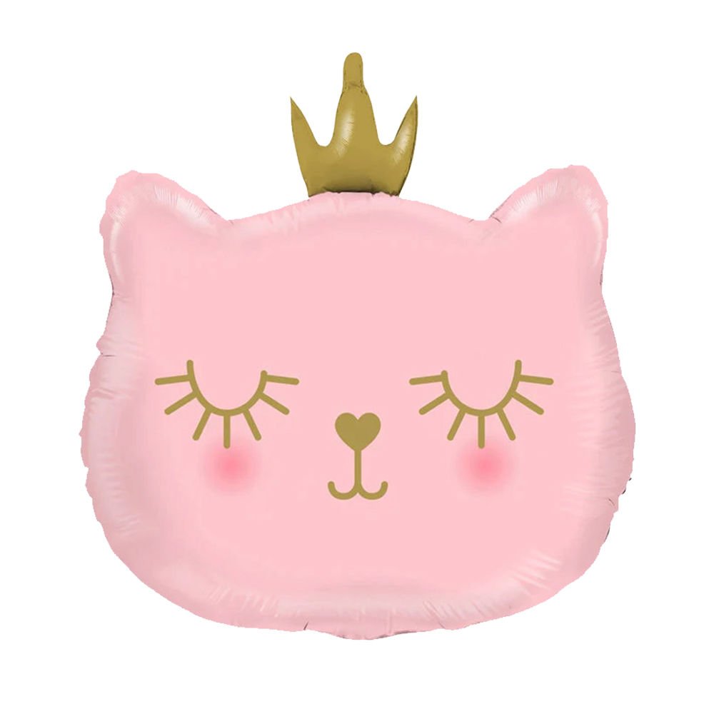 KEDİ FOLYO BALON PEMBE 30İNÇ