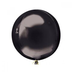 KÜRE FOLYO BALON SİYAH 22 INC