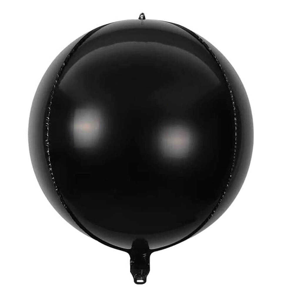 KÜRE FOLYO BALON SİYAH 22 INC