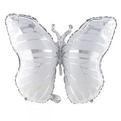 KELEBEK FOLYO BALON BEYAZ 28İNÇ