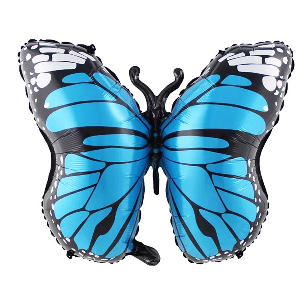 KELEBEK FOLYO BALON MAVİ 28İNÇ