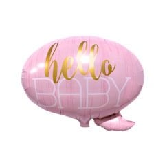 HELLO BABY FOLYO BALON PEMBE 24İNÇ