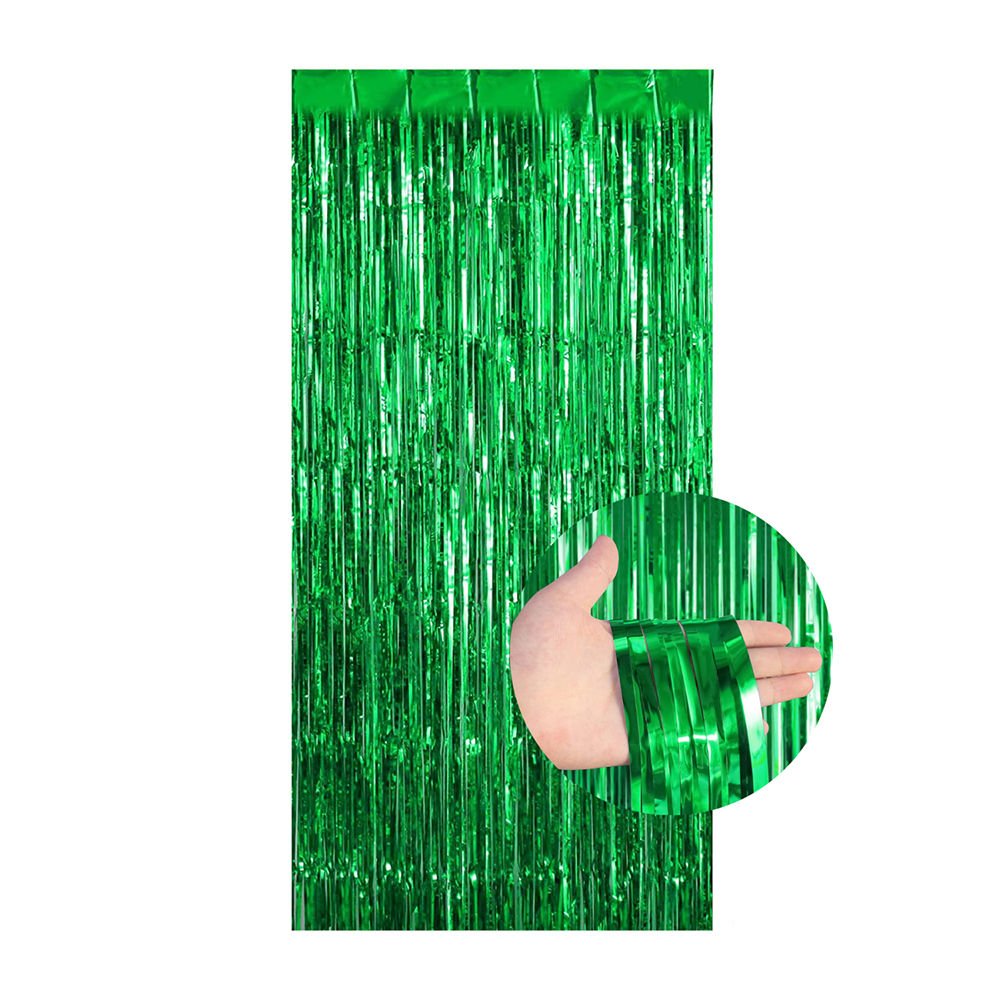 RAFYA KAPI PERDESİ YEŞİL