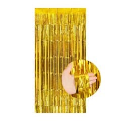 RAFYA KAPI PERDESİ GOLD