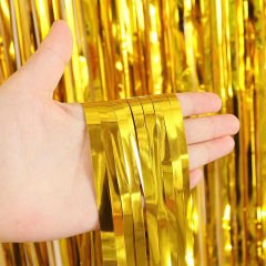 RAFYA KAPI PERDESİ GOLD