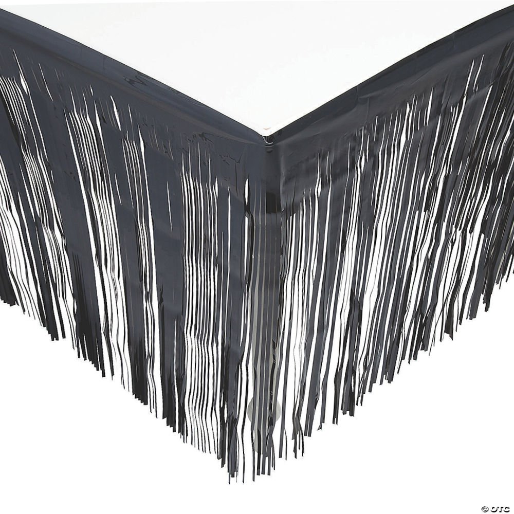 RAFYA MASA ETEĞİ SİYAH