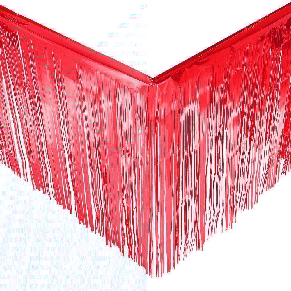 RAFYA MASA ETEĞİ KIRMIZI