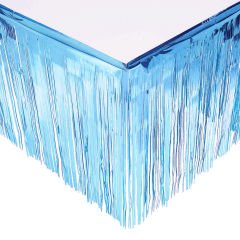 RAFYA MASA ETEĞİ MAVİ