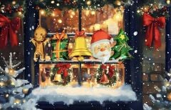 MİNİ YILBAŞI BİRLEŞİK SET FOLYO BALON 8507