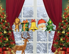 MİNİ YILBAŞI BİRLEŞİK SET FOLYO BALON 8507