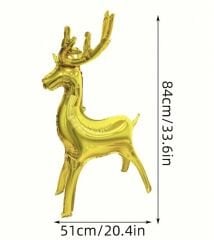 KÜÇÜK GOLD AYAKLI GEYİK FOLYO BALON 4752