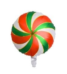 KIRMIZI YEŞİL ŞEKER FOLYO BALON 4806