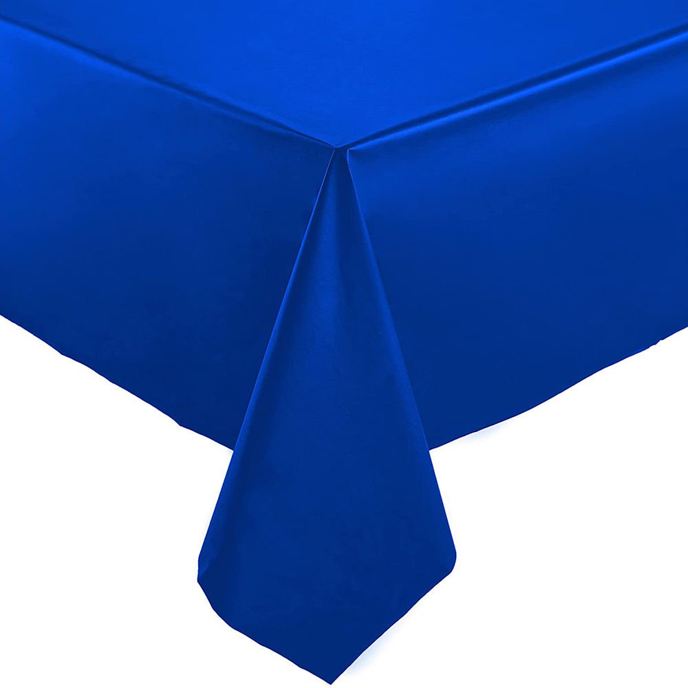 PLASTİK MASA ÖRTÜSÜ LACİVERT