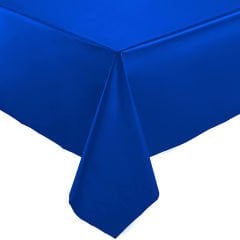 PLASTİK MASA ÖRTÜSÜ LACİVERT