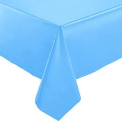 PLASTİK MASA ÖRTÜSÜ MAVİ