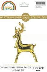 BÜYÜK GOLD AYAKLI GEYİK FOLYO BALON 4769