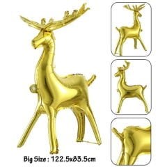 BÜYÜK GOLD AYAKLI GEYİK FOLYO BALON 4769