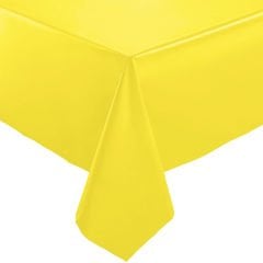PLASTİK MASA ÖRTÜSÜ SARI
