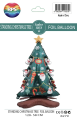 AYAKLI ÇAM AĞACI FOLYO BALON 120 CM 8279