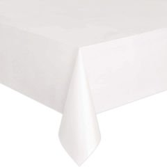 PLASTİK MASA ÖRTÜSÜ BEYAZ
