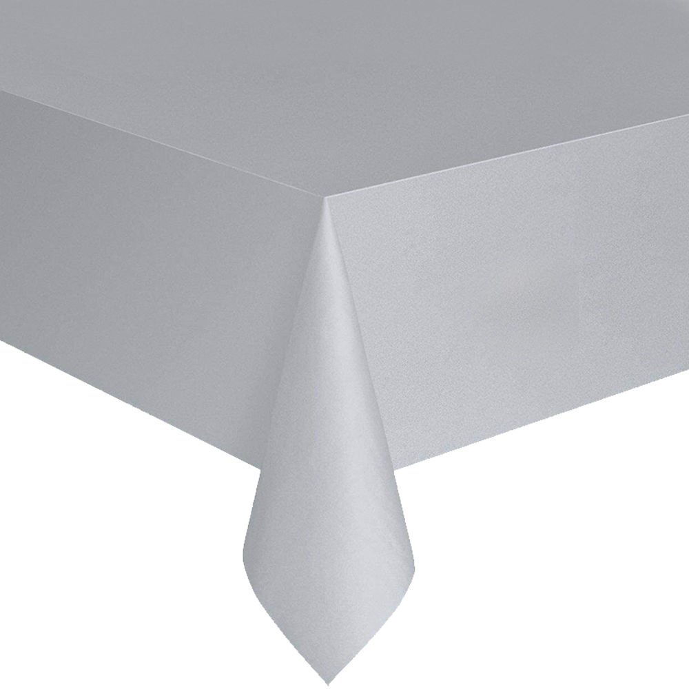 PLASTİK MASA ÖRTÜSÜ GÜMÜŞ