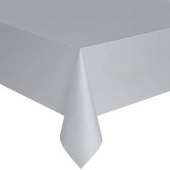 PLASTİK MASA ÖRTÜSÜ GÜMÜŞ