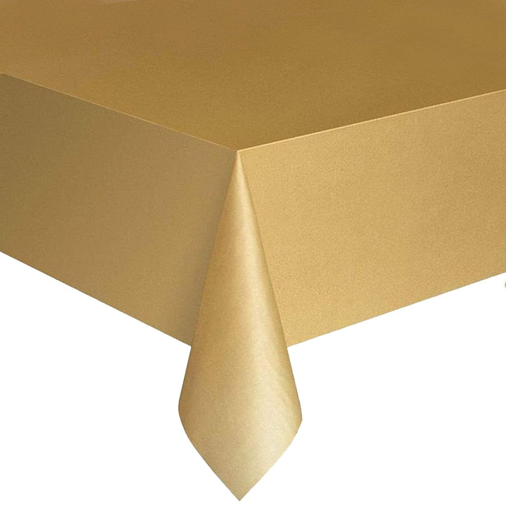 PLASTİK MASA ÖRTÜSÜ GOLD
