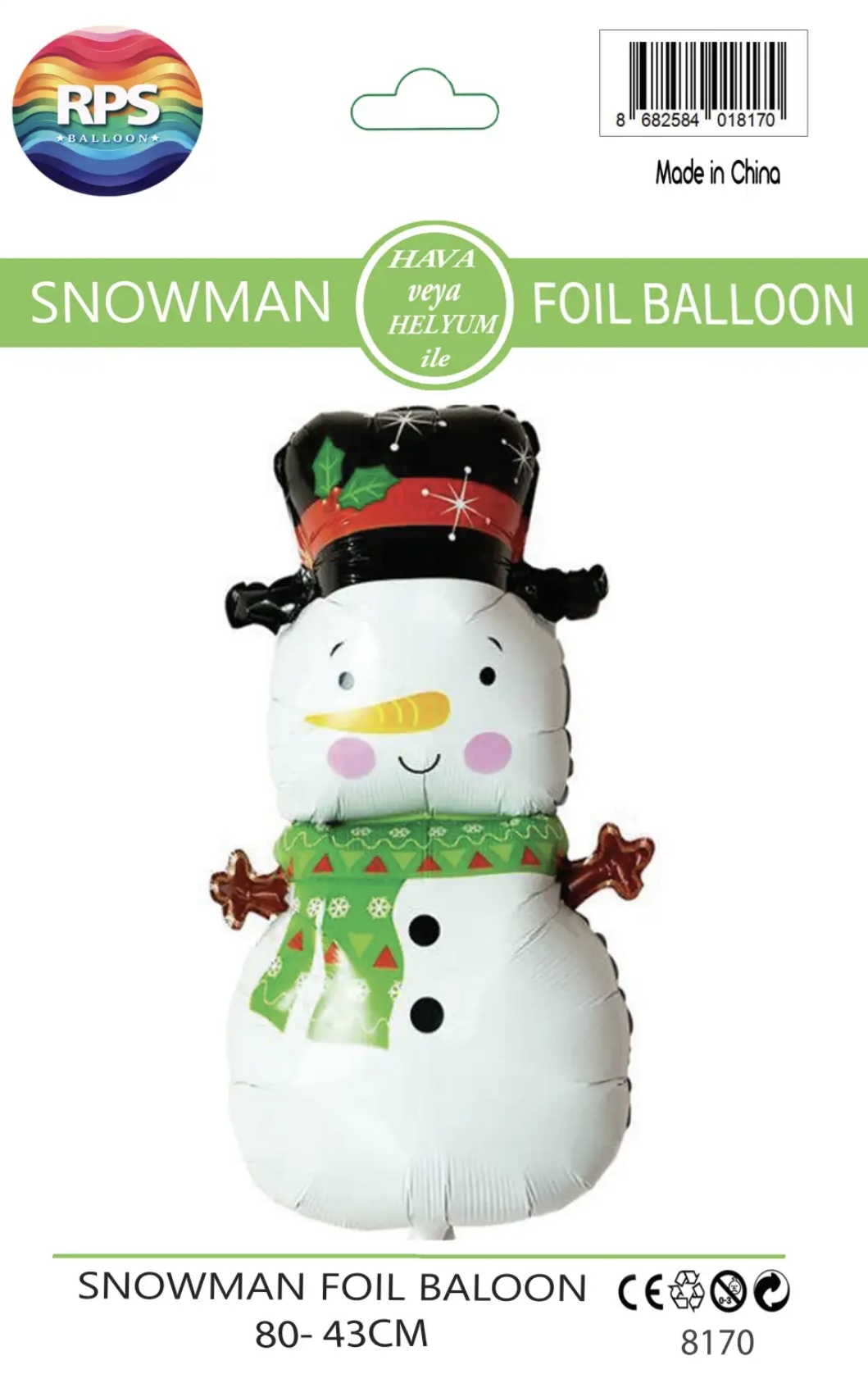 KARDAN ADAM FOLYO BALON 8170