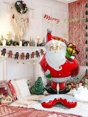 AYAKLI NOEL BABA FOLYO BALON 3212