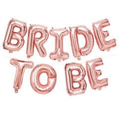 BRİDE TO BE FOLYO BALON ROSE GOLD