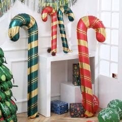 BÜYÜK YEŞİL BASTON FOLYO BALON 150 CM 8354