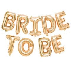 BRİDE TO BE FOLYO BALON GOLD