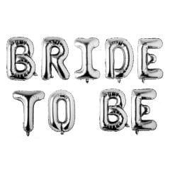 DÜZ BRİDE TO BE FOLYO BALON GÜMÜŞ