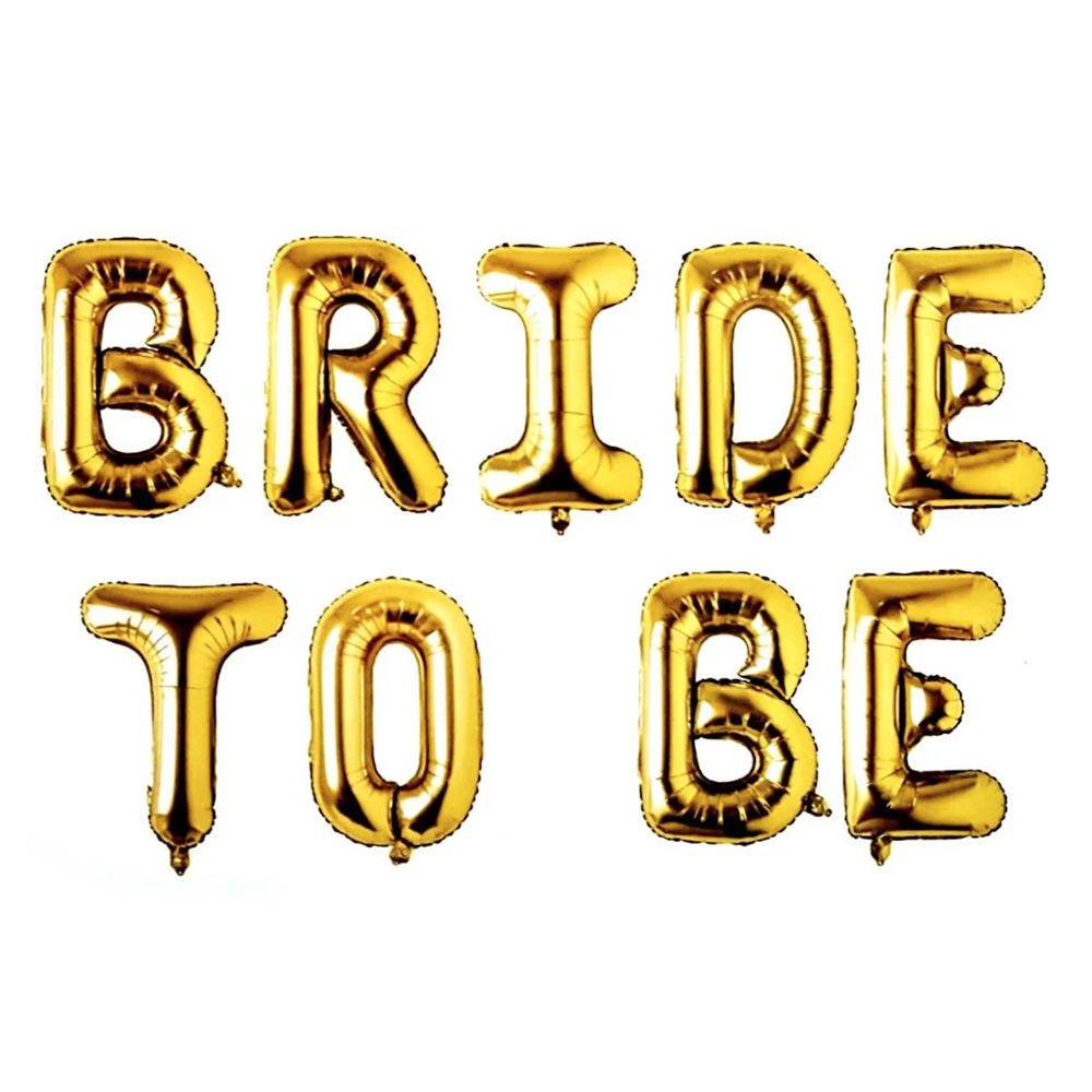 DÜZ BRİDE TO BE FOLYO BALON GOLD