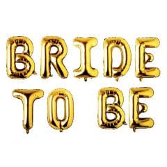 DÜZ BRİDE TO BE FOLYO BALON GOLD