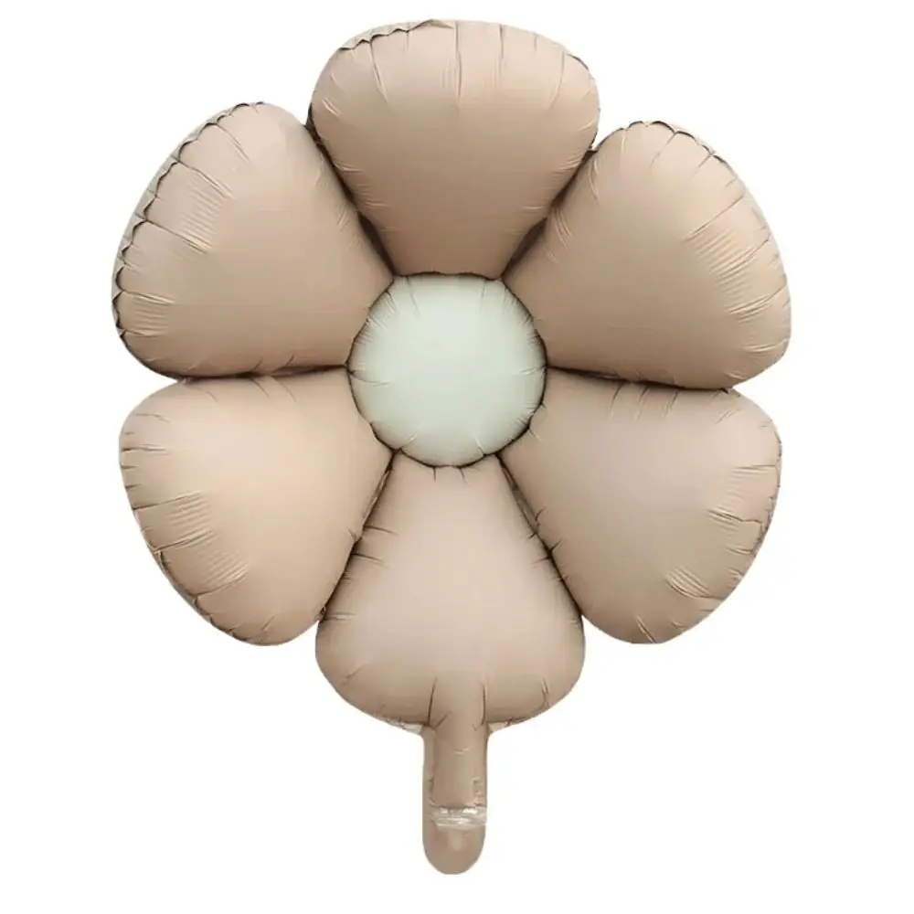PAPATYA RETRO KARAMEL RENK FOLYO BALON