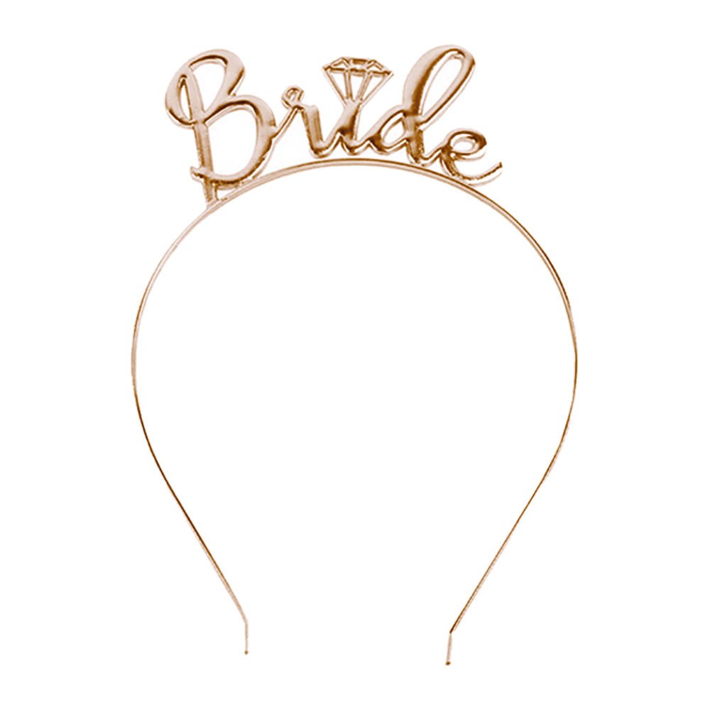 BRİDE METAL TAÇ ROSE GOLD