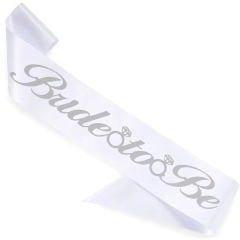 BRİDE TO BE KUŞAK BEYAZ GÜMÜŞ