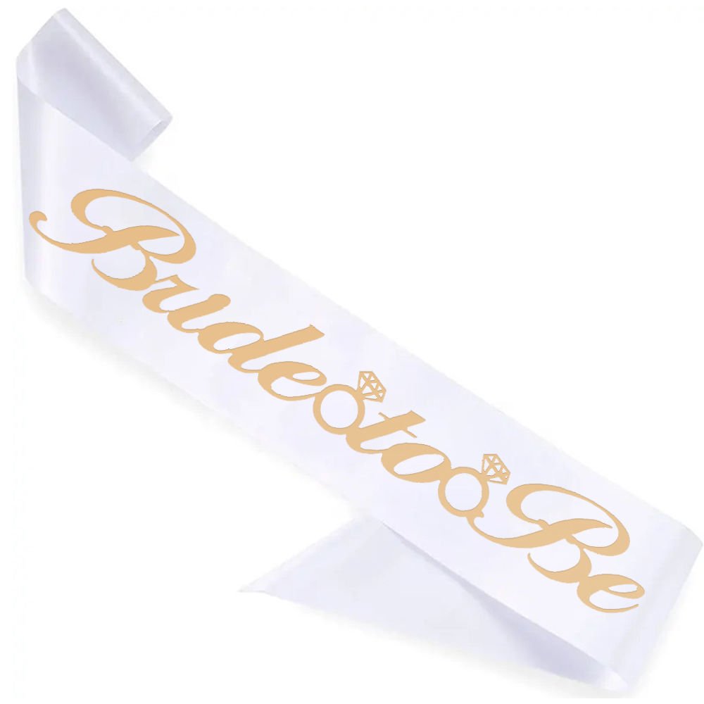 BRİDE TO BE KUŞAK BEYAZ GOLD