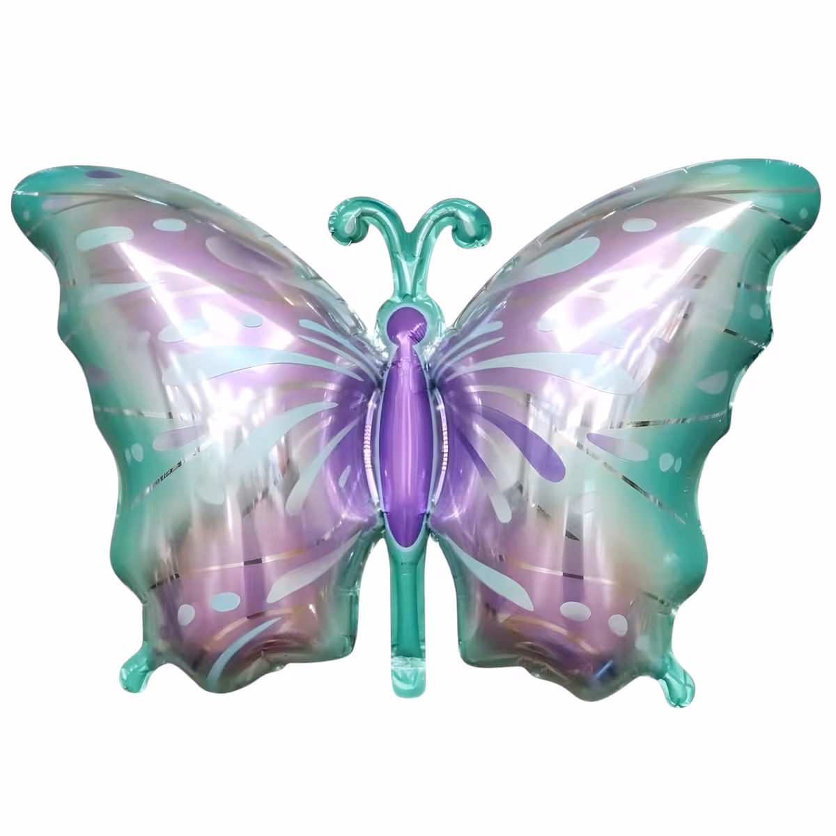 YEŞİL  MOR KELEBEK FOLYO BALON 8323