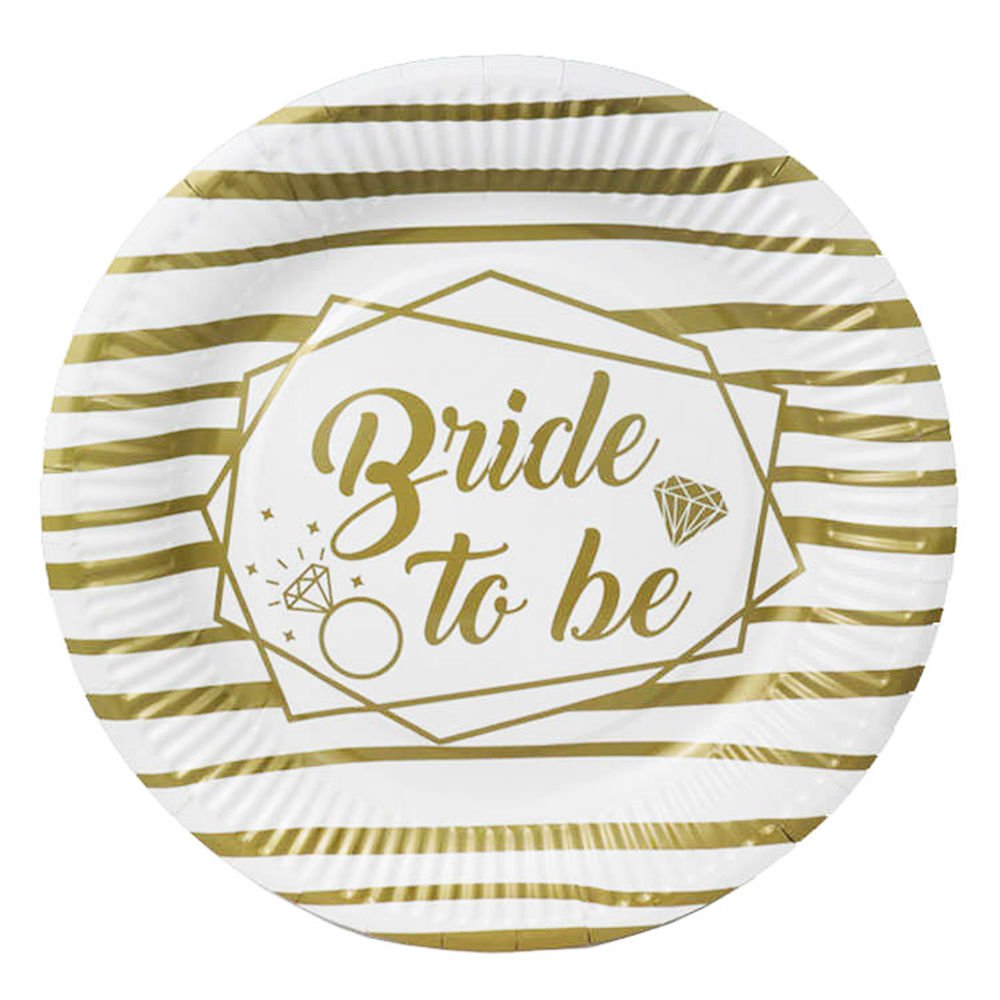 TABAK KARTON BRIDE TO BE YALDIZLI ALTIN