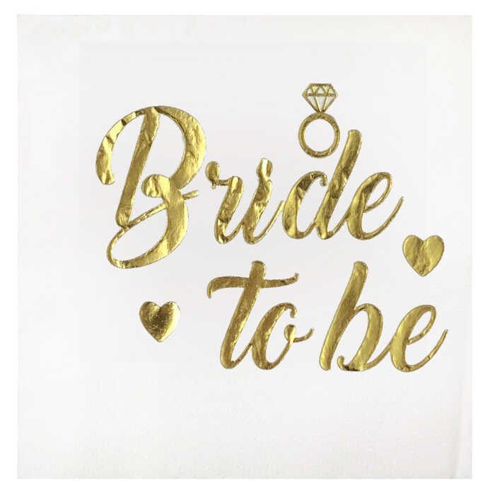 PEÇETE VARAKLI BRIDE TO BE GOLD