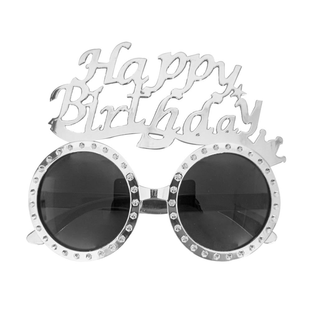 HAPPY BİRTHDAY PARTİ GÖZLÜĞÜ GÜMÜŞ