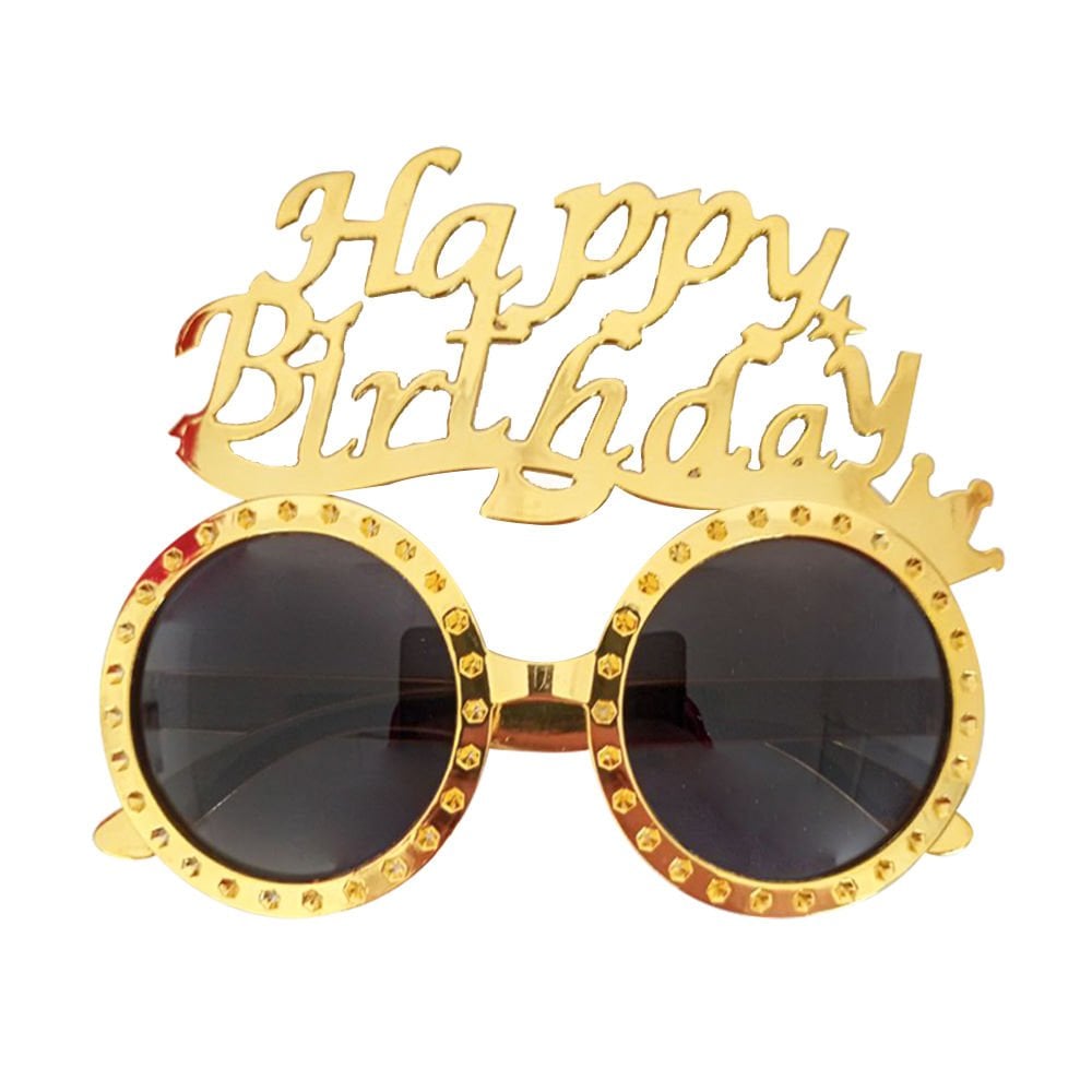 HAPPY BİRTHDAY PARTİ GÖZLÜĞÜ GOLD