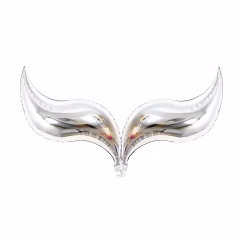 Kuyruk Gümüş 2 li Folyo Balon 0513